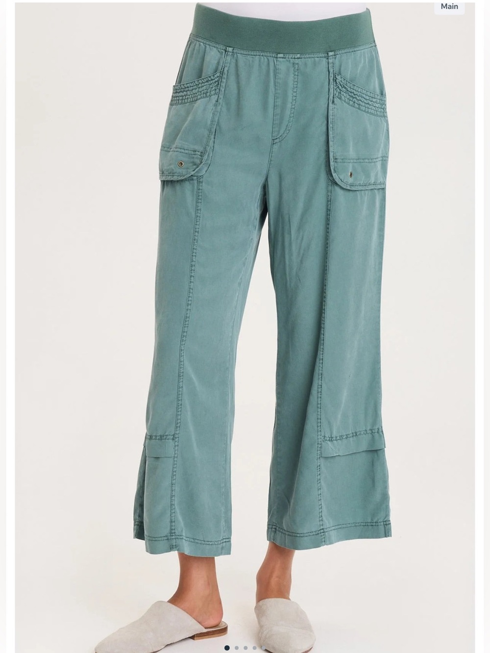 XCVI
MALLIS PULL-ON TWILL GAUCHO PANT